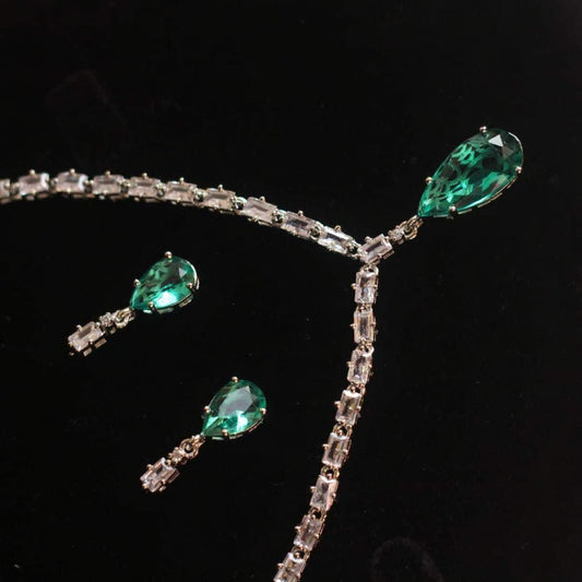 Zircon Stone Necklace