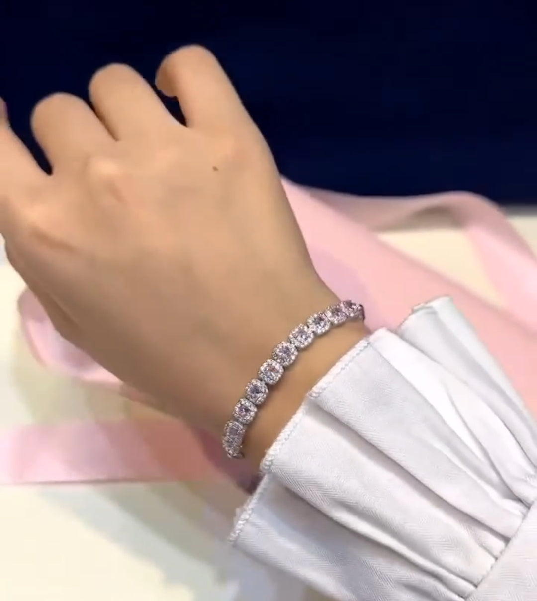 Stone Purple Bracelet